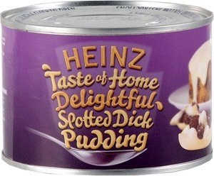 Heinz Spotted Dick Pudding 10 oz – 300g – Tin