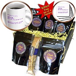 Patricia Sanders Inspirations – Purple Happiness Poem Poetry Inspirational Quotes – Coffee Gift Baskets – Coffee Gift Basket