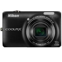 Nikon COOLPIX S6300 16 MP Digital Camera with 10x Zoom NIKKOR Glass Lens and Full HD 1080p Video (Black)