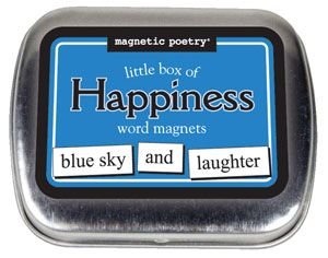 Magnetic Poetry – Little Box of Happiness Words