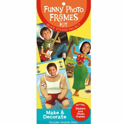 Peaceable Kingdom / Funny Photo Frames Quick Sticker Kit