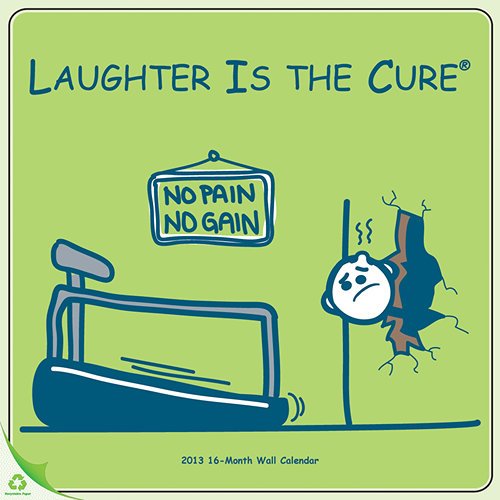 Laughter Is the Cure 2013 – 16 Month Wall Calendar 12″x12″