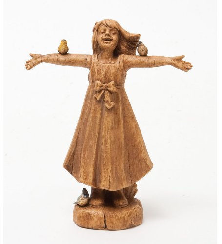 Joyful Girl Statue