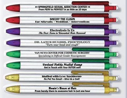 Fred & Friends Borrow My Pen Set