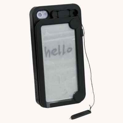Black Funny Hard Case Cover With WordPad For Apple iPhone 4 4S