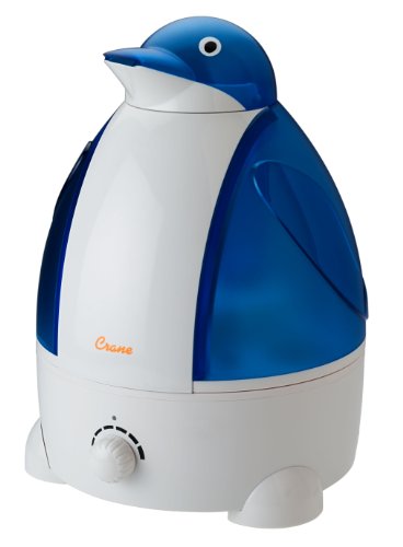 Crane Adorable 1 Gallon Ultrasonic Cool Mist Humidifier (FFP), Penguin