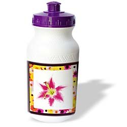 Susan Brown Designs Flower Themes – Joyful Dance – Water Bottles