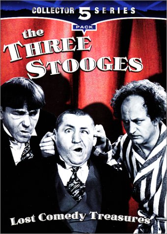 The Three Stooges: Kings of Laughter, Lost Comedy Treasures, Jerks of All Trades, Simply Hilarious, The Best of Three Stooges Cartoons (Collector 5 Pack Series) [VHS]