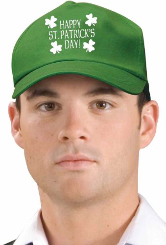 Forum Happy St. Patrick’s Day Party Cap, Green, One Size Forum Happy St. Patrick’s Day Party Cap, Green, One Size