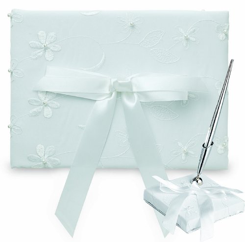 Wilton Joyful Wedding Day Collection Guest Book and Guest Pen