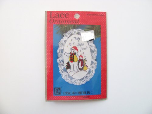 Cross stitch kits Lace ornament Joyful Noise Christmas