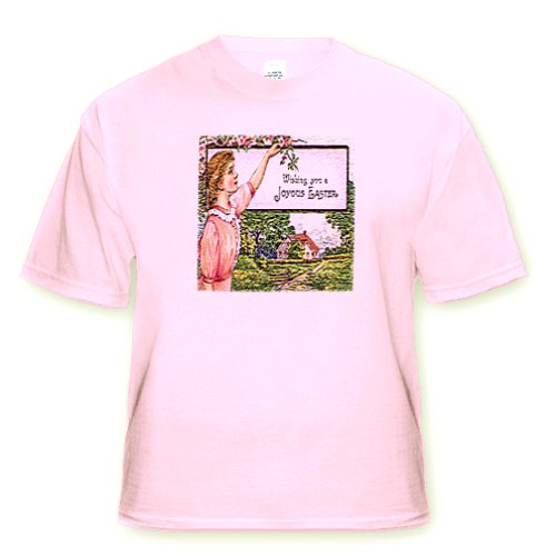 Joyous Easter – Toddler Light-Pink-T-Shirt (3T)