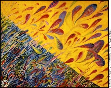 Joyous Leaping of Uncanned Salmon – Fine Art – Secret Art of Dr. Seuss