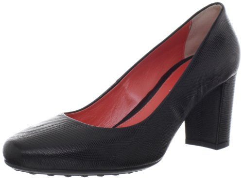 Aquatalia by Marvin K. Women’s Smile Pump,Black Lizard,7 M US