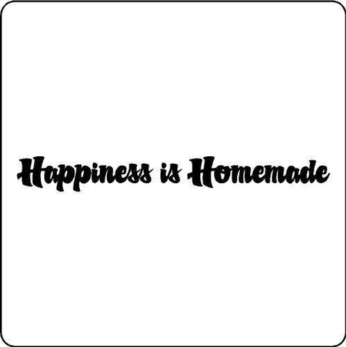 Happiness is homemade…Wall Quotes Words Lettering Decals, GLOSS, BROWN Happiness is homemade…Wall Quotes Words Lettering Decals, GLOSS, BROWN
