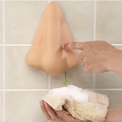 Fun Runny Nose Shower Gel Dispenser