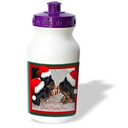 Taiche – Christmas – Rottweiler Puppies – Joyous Giving – rottweiler, rottie, rotties, rottie owner, rottweiler puppy, rottweiler puppies – Water Bottles