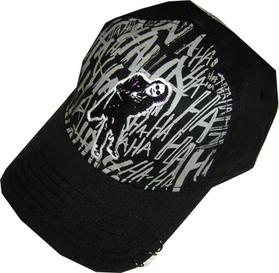 Batman Dark Knight Movie Joker Covered in Laughter Baseball Cap