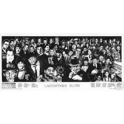 (19×36) Howard Teman (Laughter’s Elite) Art Poster Print