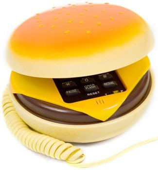 Hamburger Cheeseburger Burger Phone Telephone IN JUNO(Telephone)