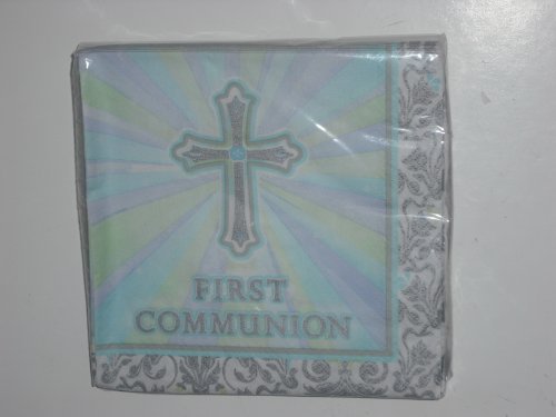 First Communion Joyous Celebration Luncheon Napkins