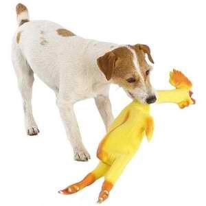 Rubber Chicken (24 Inches) – Extra X Large squeaking dog pet toy – gag gift