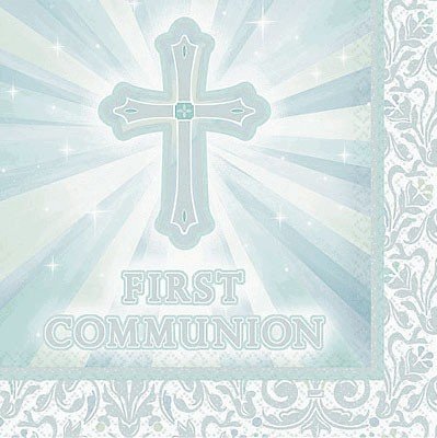 Joyous Celebration Communion Lunch Napkins 16 Pack