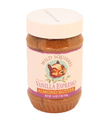 Wild Squirrel Joyful Java Vanilla Espresso Almond Butter 16 oz. Jar (Pack of 2)