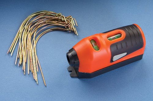Hercules Hooks. Set of 20 Hercules Drywall Hanging Hooks + Free Bonus Laser Marker
