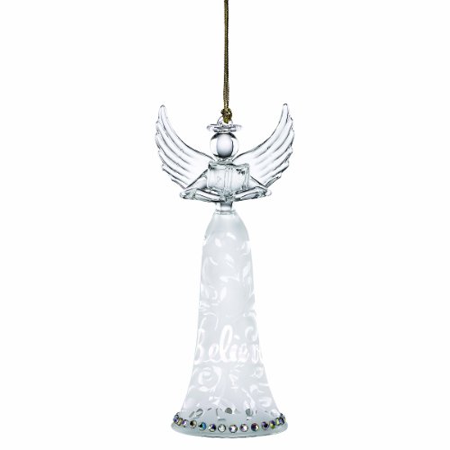 Lenox Joyous Tidings Believe Angel Ornament Lenox Joyous Tidings Believe Angel Ornament