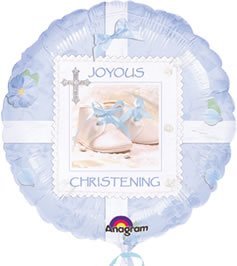Joyous Christening 18″ Balloon (Pack of 2)