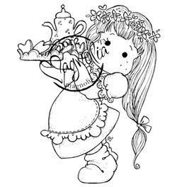 Magnolia Rubber Stamp – ACS12 Joyful Tilda