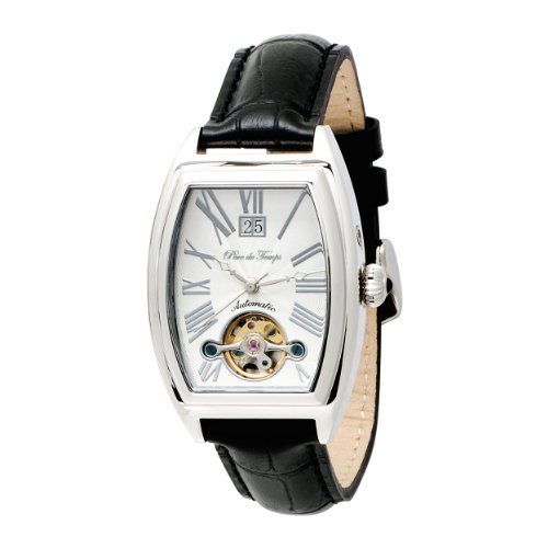 Pere de Temps Women’s 3038 Rene` Sophia Automatic Mechanical WatchStainless Steel with Exhibition Dial Pere de Temps Women’s 3038 Rene` Sophia Automatic Mechanical WatchStainless Steel with Exhibition Dial