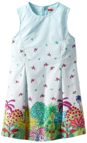 Oilily Girls 2-6X Djungle Dress, Happy Jungle, 5