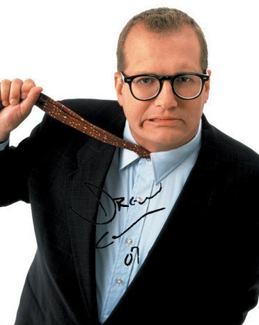 Drew Carey funny photo with Autograph