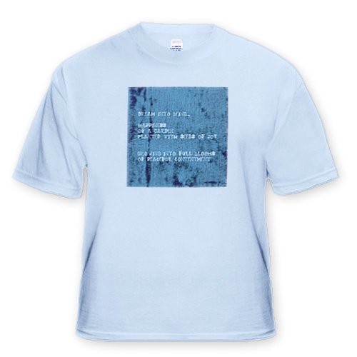 Blue Tie Dye Happiness Poem Inspirational Quotes Poetry – Toddler Light-Blue-T-Shirt (2T)