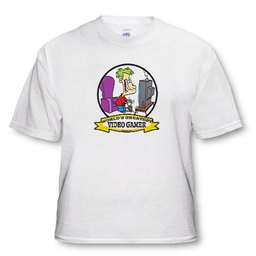 Funny Worlds Greatest Video Gamer Cartoon – Toddler T-Shirt (4T)