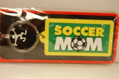 Key Ring Soccer Mom