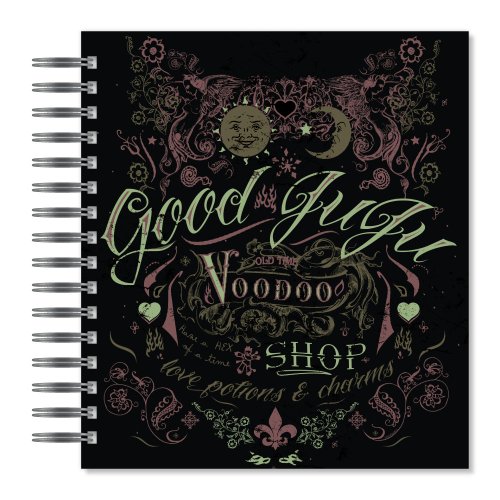 ECOeverywhere Good Juju Picture Photo Album, 18 Pages, Holds 72 Photos, 7.75 x 8.75 Inches, Multicolored (PA12681)