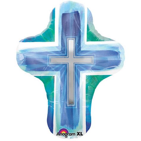 Joyous Cross Blue Super Shape