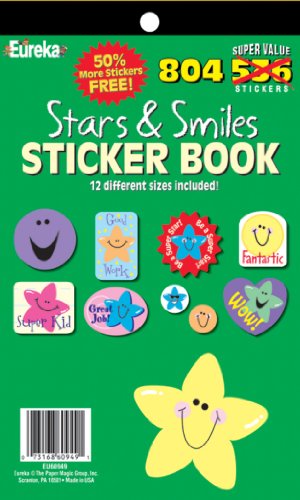 Eureka Stars and Smiles Sticker Book