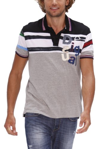 Polo Desigual Funny Couleurs White S A Xxl Xxl