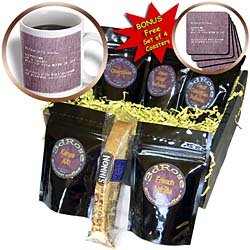 Patricia Sanders Inspirations – Rose Colored Happiness Poem Poetry Inspirational Quotes – Coffee Gift Baskets – Coffee Gift Basket