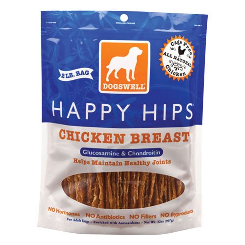 Dogswell Happy Hips Chicken Jerky – 32 oz