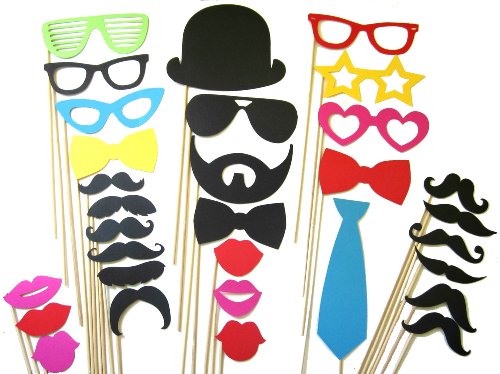 Photo Booth Props 31 Piece