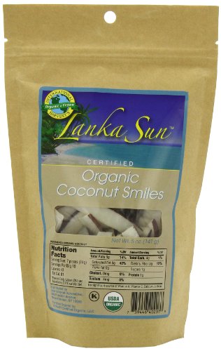 International Harvest’s Lanka Sun Organic Coconut Smiles, 5 Ounce