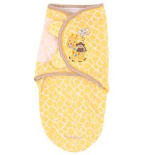 Summer Infant SwaddleMe Appliqued Cotton Knit, 7-14 pounds, Joy Full Giraffes