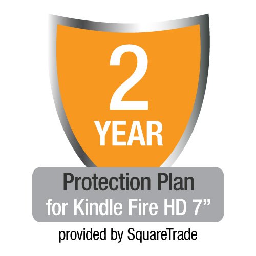 2-Year SquareTrade Warranty plus Accident Protection for Kindle Fire HD 7″, US customers only