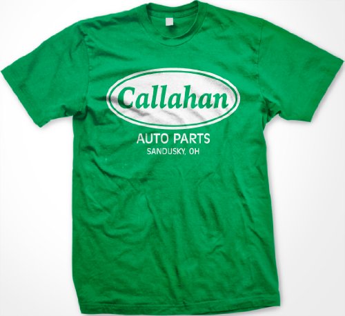 Callahan Auto Parts T-shirt, Tommy Boy T-shirt, Sandusky Ohio Callahan Brakes Men’s Funny Shirts (Many Colors), XXX-Large, Kelly Green
