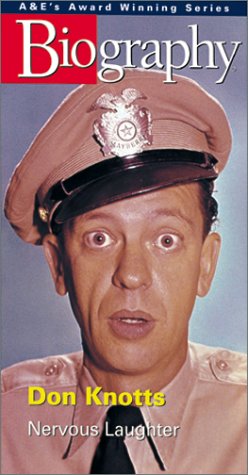 Biography: Don Knotts, Nervous Laughter [VHS]